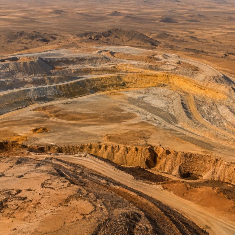 Relaves mineros antiguos